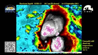 Hurricane Ingrids Unusually Cold Cloud-tops