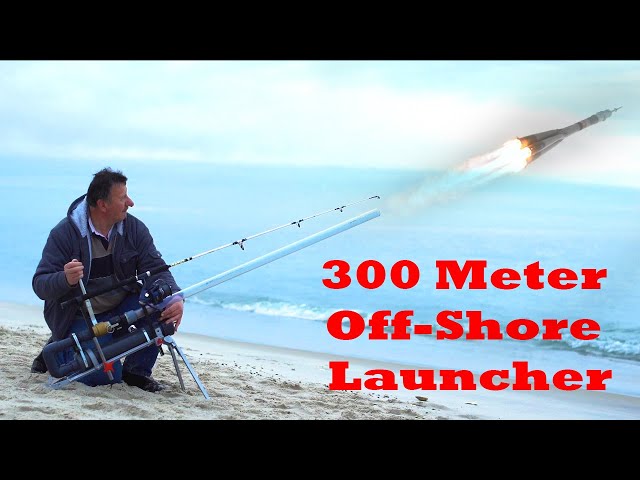 How to fish offshore with a bait launcher #fishing #ocean #shore 