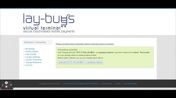 PUT IT ON LAY BUY   Layaway Video   App onboarding