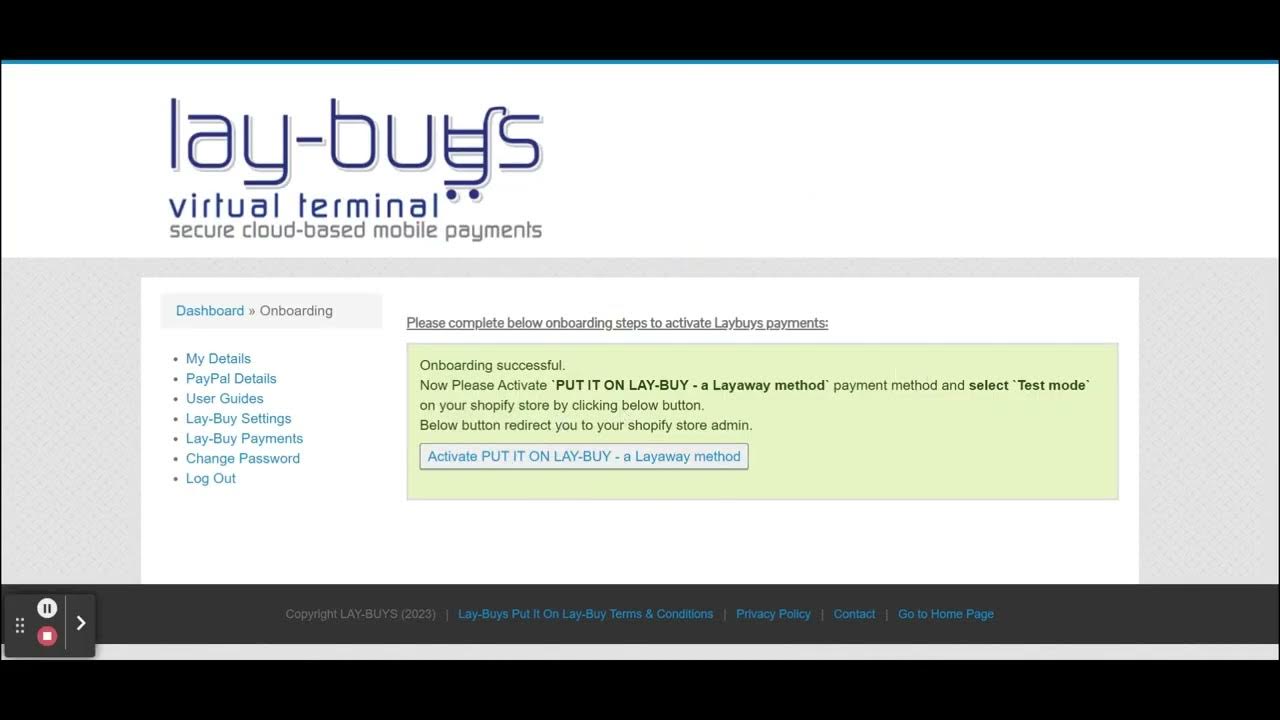 PUT IT ON LAY BUY Layaway Video App onboarding YouTube