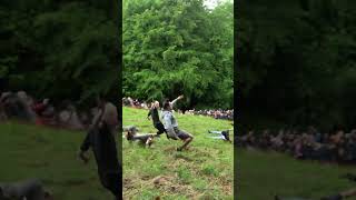 Cheese Rolling 180m. in 17 sec. 😃