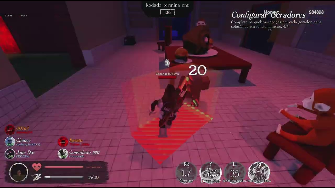 Testando a gamepass de vip no forsaken sandbox parte 5