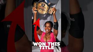 When Jacqueline Was The Cruiserweight Champion