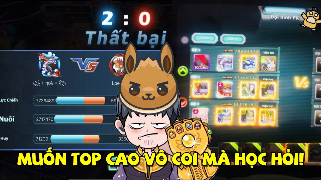 Đây là những gì bạn được khi xài dvu cải thiện tài khoản Tạp Hoá Loei | Poke Đại Chiến