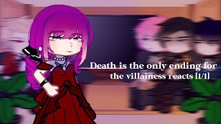 Death is the only ending for the villainess reacts | [1/1] | Read descp |