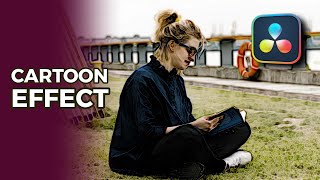 How to Create Cartoon Effect in DaVinci Resolve | Easy Editing Trick