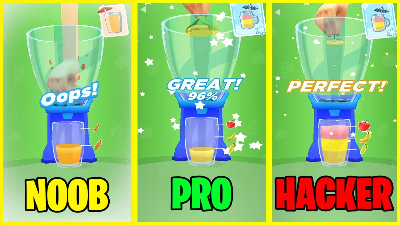 NOOB vs PRO vs HACKER - Blend it  3D