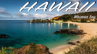 Гавайи, проулгка по Оаху на авто. Hawaii Driving in North shore Waimea -   Haleiwa