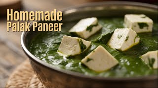 Palak Paneer from Scratch Masterclass | Including Homemade Paneer