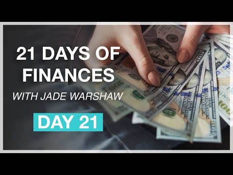 21-Day Challenge - Finances - Day 21