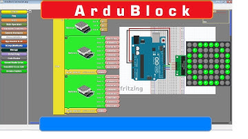 Matriz LED 8x8 | Max7219 [ Arduino | ArduBlock ] (유)