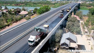 Professionals Processing Expert In Road Machinery Fastest Asphalt Paving Bridge Road