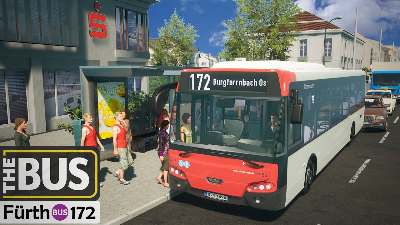 THE BUS Mod Map: Fürth Linie 172 🚌 The Bus Simulator #20