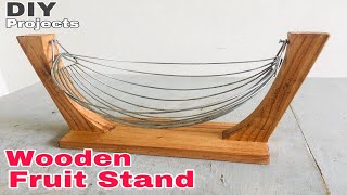 How to Make Wooden Fruit stand | Fruit rack | Fruit holder