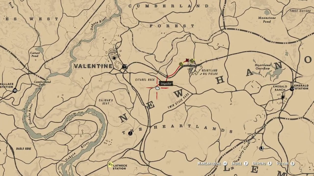 O MAPA DO TESOURO ESBOÇADO (TODOS OS MAPAS) - RED DEAD REDEMPTION