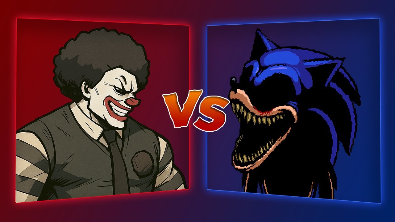 MUGEN Battle - Dark Donald vs Sonic.EXE - YouTube