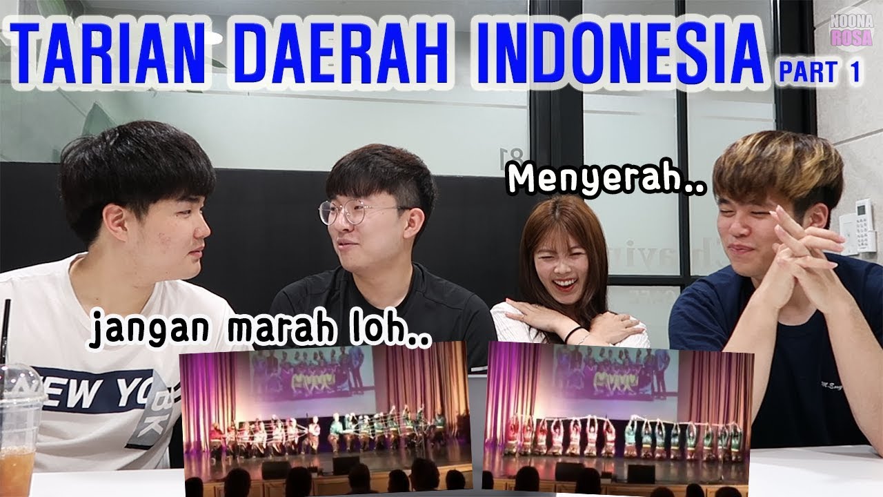 REAKSI GOKIL ORANG KOREA MELIHAT TARIAN ACEH  인도네시아 아쩨지역 전통춤 보기