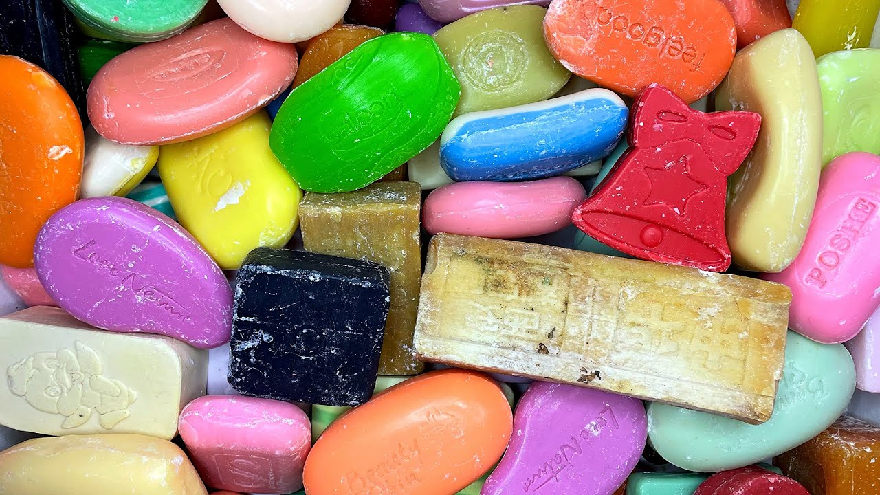 Soap box. Cutting different soap. Asmr soap (no talking)