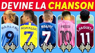 Devine la CHANSON et le MAILLOT du FOOTBALLEUR #2 👕🔊 Neymar, Messi, Mbappé, Ronaldo, Haaland