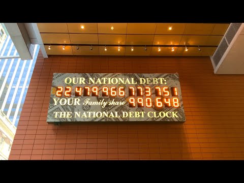 Vídeo: Quem criou o US Debt Clock org?