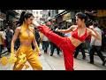 美女腿功天下無敵,沒想到對方隱藏功夫一招絕殺 # Kung Fu # 中國功夫 # 動作片# 鐵拳英雄