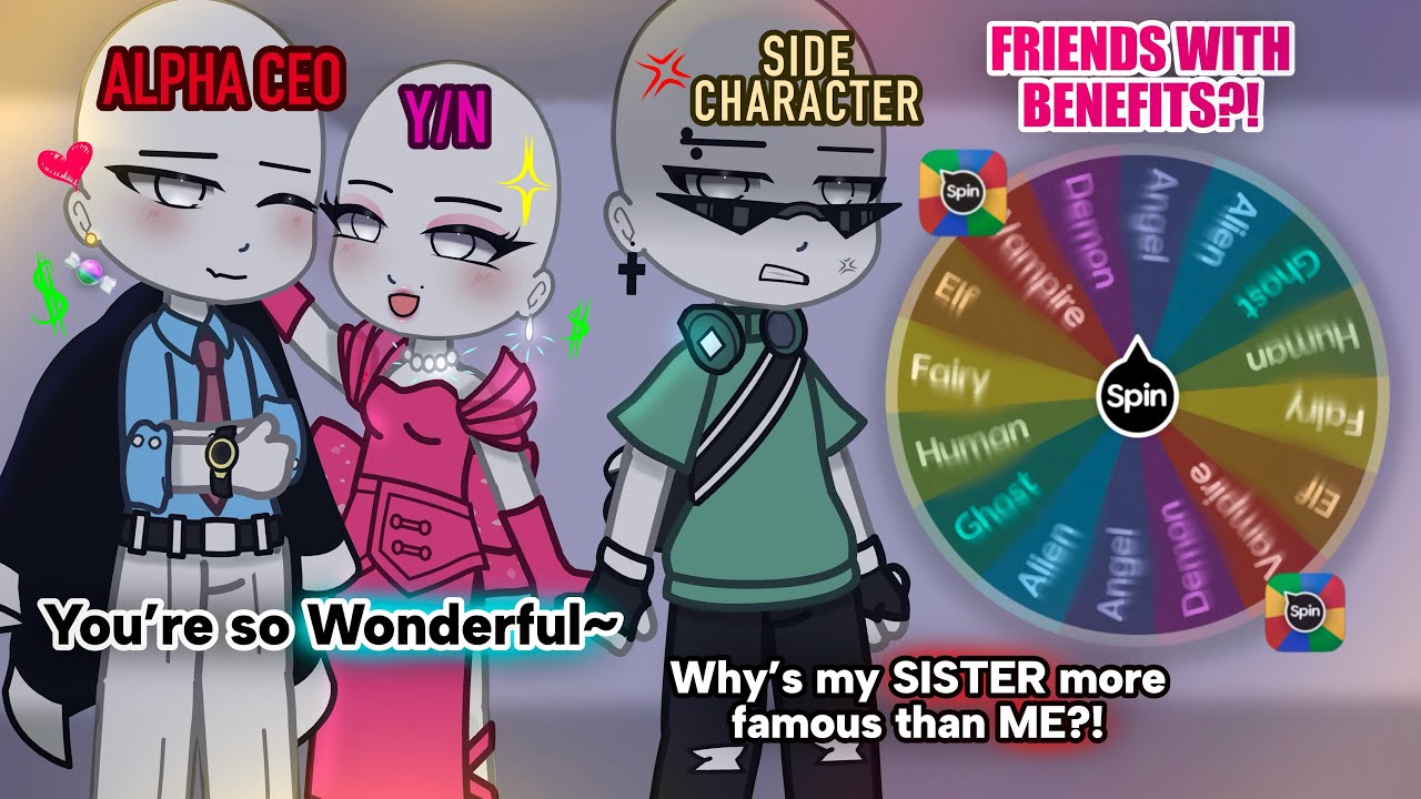 Making a Gacha ‘TRIO’ Couple OC [FRIENDS W BENEFITS & SIBLINGS EDITION]✨💰|| (Spin The Wheel)