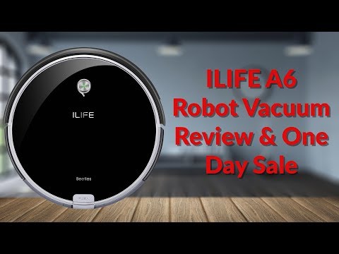 ILIFE A6 Robot Vacuum Review & One Day Sale - YouTube Tech Guy