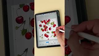 How to make the Seamless Pattern in Procreate.