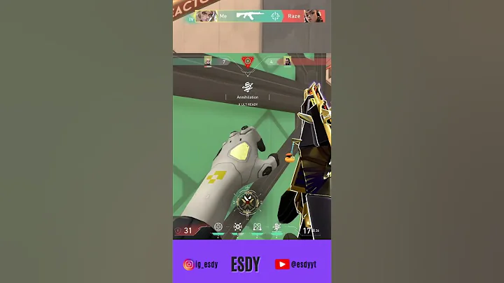 Ace with Deadlock || Esdy                 #valorant #valorantclips #gaming #twitch