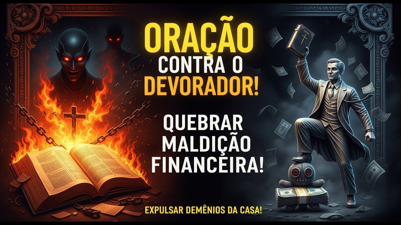 Oração Forte de Libertação Financeira   Repreendendo o Espírito Devorador em Nome de Jesus