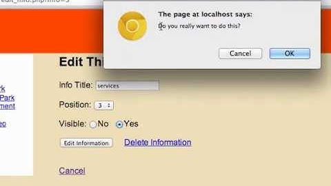 Building a CMS with PHP part 76 - Javascript Security