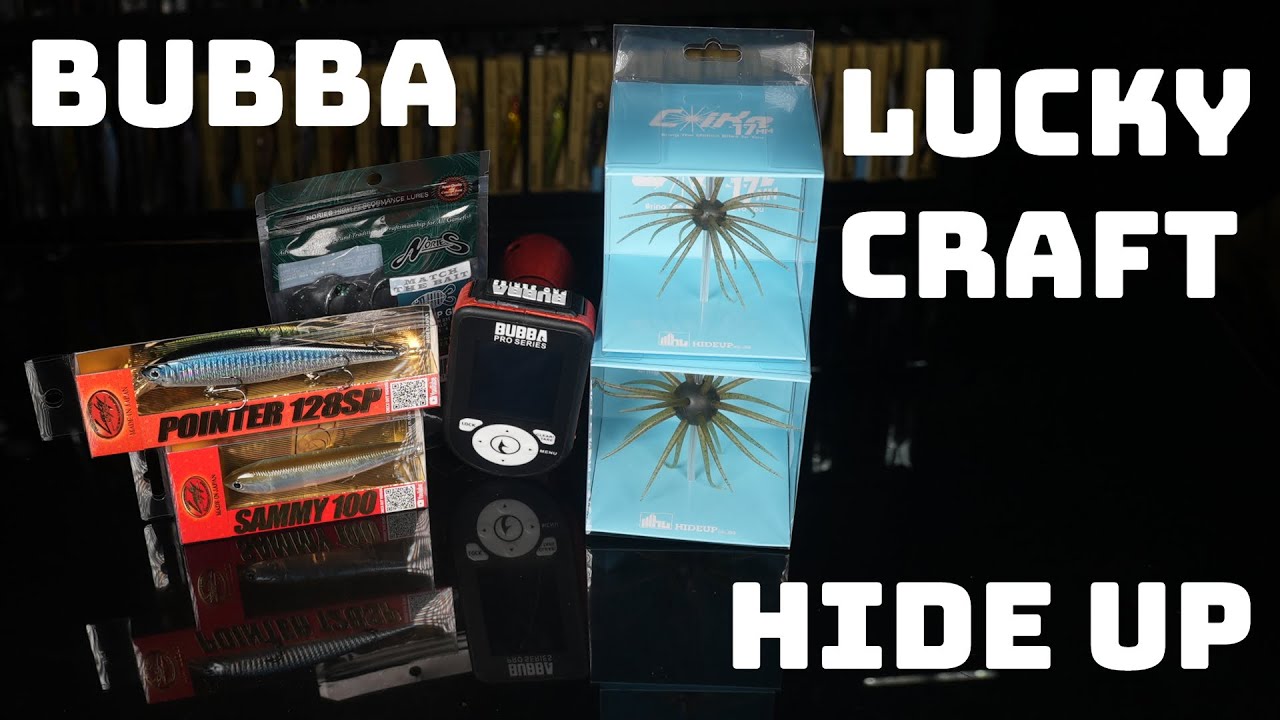 What's New This Week! Hide Up Coike, Megabass, Nories, Lucky Craft