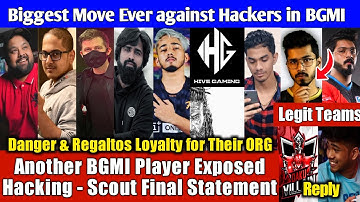 Another BGMI Player Exposed Hacking - Scout Final Statement, S8ul & GE Met Alan Walker, GE is Legit!