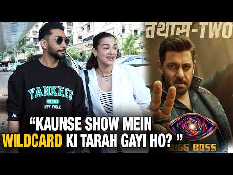 Gauahar Khan Reacts To Bigg Boss 20 | Spotted With Husband Zaid Darbar