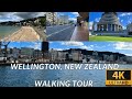 Wellington new zealand walking tour 4k