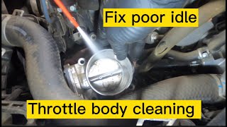 How to clean drive by wire Throttle Body on most KIA Vehicle