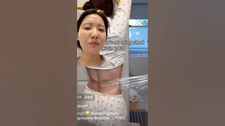 I tried 2 trending selfcare for a month #shorts thumbnail