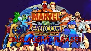 TheDarkAce Plays: Marvel vs Capcom 1 (Arcade) Ryu/Spider-Man | ONSLAUGHT PLEASE!!!
