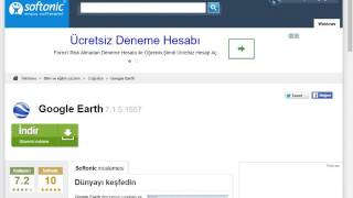 google earth indirme