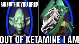 Lego Yoda ketamine moment