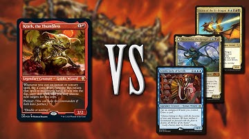 Krark the Thumbless vs Azami Nicol Bolas and Scion | 1v1 Commander EDH gameplay | eedi H tribalkai