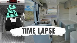 Time Lapse | CamperVan Start To Finish | Van Build | Van Conversion