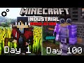 I Survived 100 Days in the Industrial Revolution in Minecraft