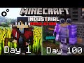 I Survived 100 Days in the Industrial Revolution in Minecraft