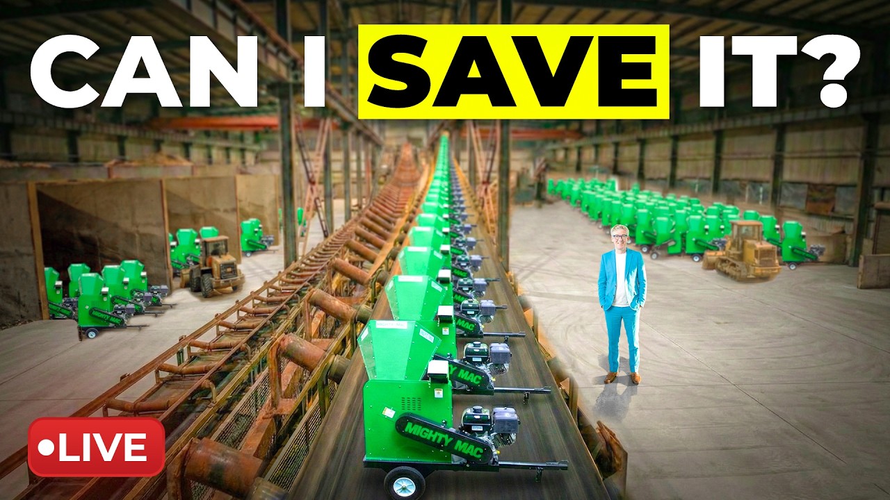 Watch Me SAVE This $5M Factory Live