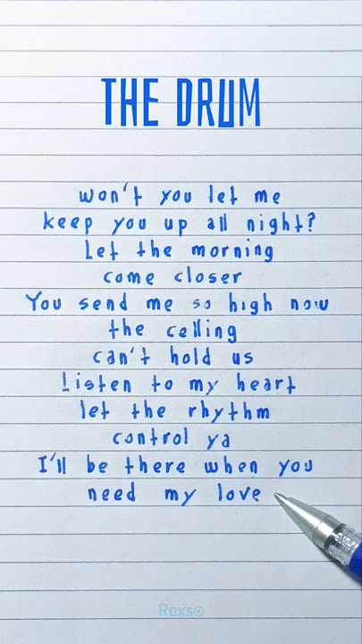 The Drum · Alan Walker · Lyrics