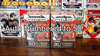 Auto Numbered to 50! 💥 2022 Panini Prizm Draft Picks Blaster Box Review!