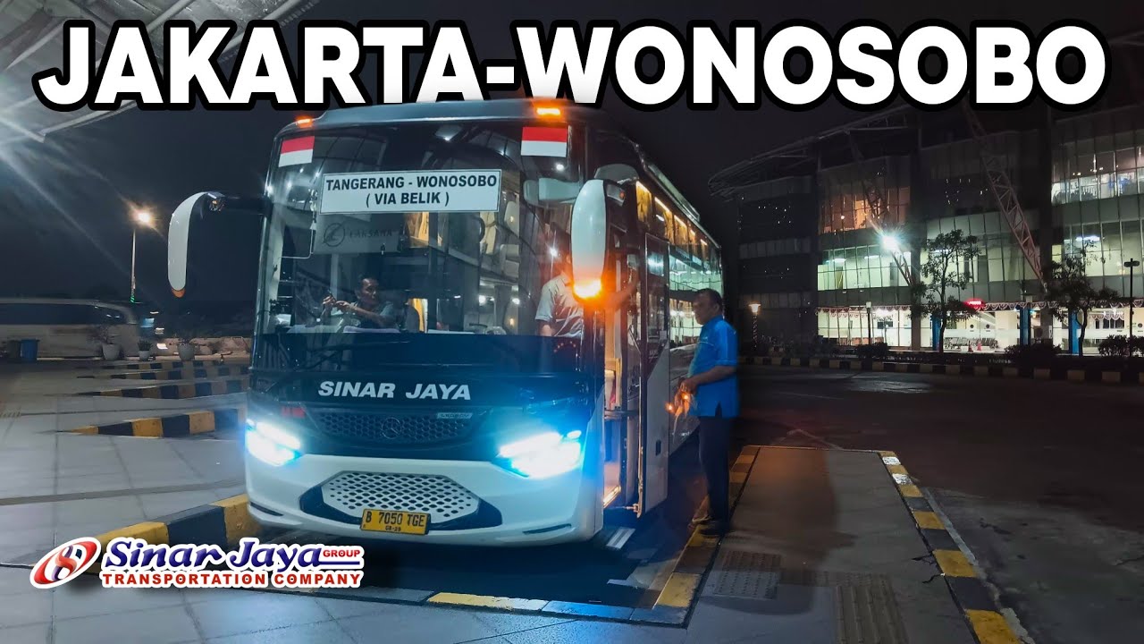 JAKARTA-WONOSOBO FULL TIDURAN DENGAN SINAR JAYA SUITE CLASS || Trip Dieng 1