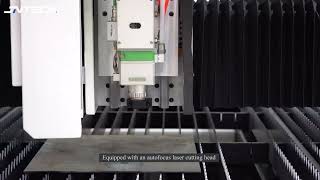 Big Power in a Small Footprint! Our 1300x1300mm Fiber Laser Cutter