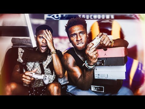 WE BET $3000 ON A GAME OF MADDEN 19! (RARE JORDANS AND A GUCCI BAG)